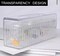 Acrylic Jewelry Box Organizer, Clear Jewelry Case with 20 Portable Anti-oxident Bags, Small Travel Jewelry Storage Earrings Rings Necklaces Holder